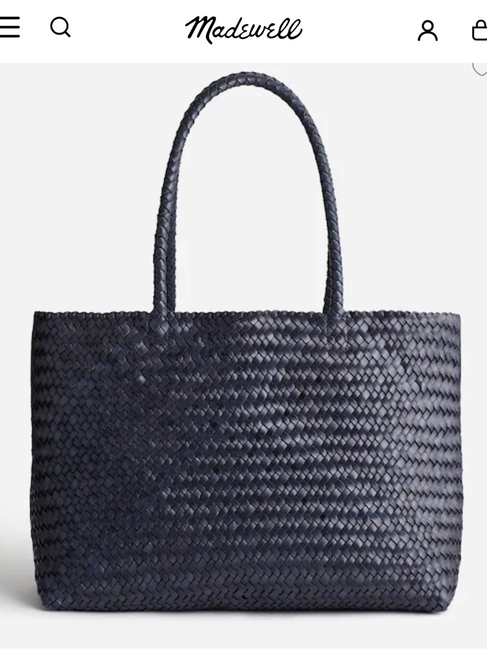 Madewell The Signature Woven Tote